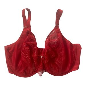 Elomi Red Lace Bra Intimates & Sleepwear